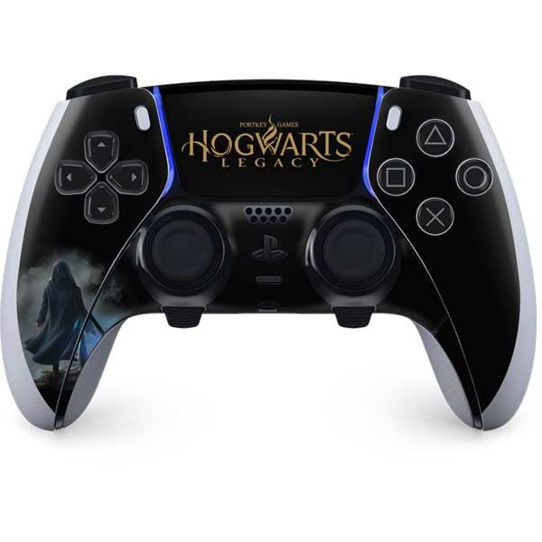 Skinit Decal Gaming Skin Compatible with PS5 DualSense Edge Pro Controller - Officially Licensed Wizarding Worlds Hogwarts Legacy Character Art Design