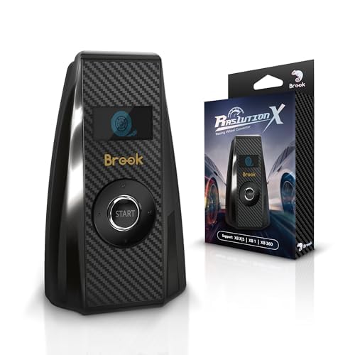 Brook Ras1ution X Racing Wheel Converter for Xbox - Supports 60+ Wheels, Force Feedback, Black
