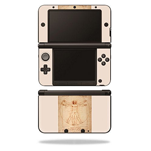 MightySkins Skin Compatible with Nintendo 3DS XL - Vitruvian Man | Protective  Durable  and Unique Vinyl Decal wrap Cover | Easy to Apply  Remove  and Change Styles | Made in The USA