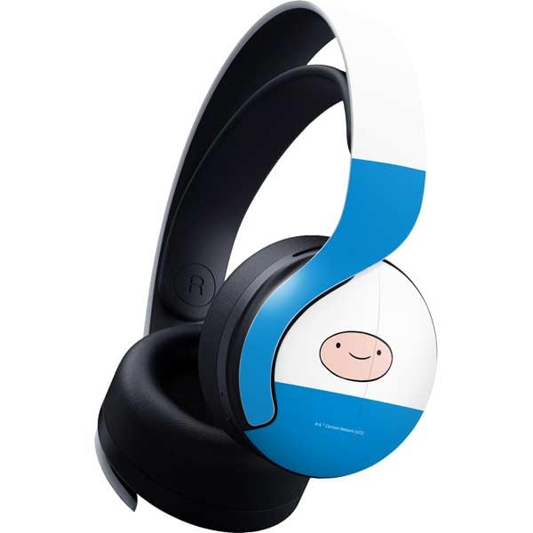 Skinit Decal Gaming Skin Compatible with Pulse 3D Wireless Headset for PS5 - Officially Licensed Adult Swim Adventure Time Finn Mertens Design