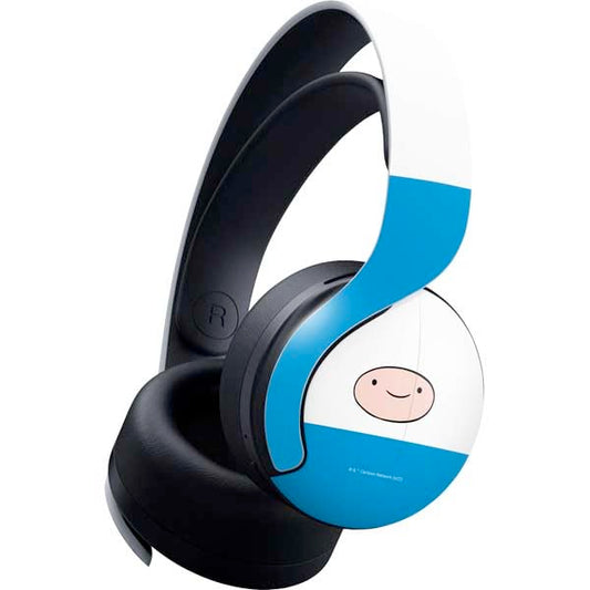 Skinit Decal Gaming Skin Compatible with Pulse 3D Wireless Headset for PS5 - Officially Licensed Adult Swim Adventure Time Finn Mertens Design