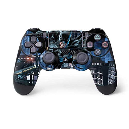 Skinit Decal Gaming Skin Compatible with PS4 Controller - Officially Licensed DC Comics Batman Dark Knight Comic Art Action Pose Design