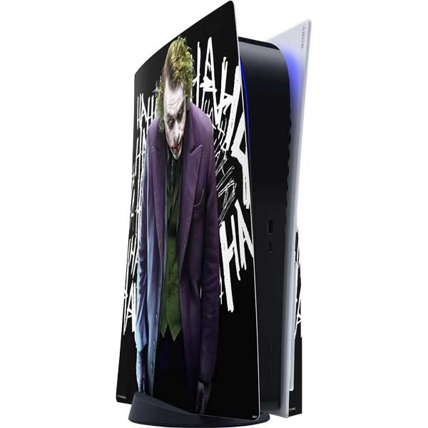 Skinit Decal Gaming Skin Compatible with PS5 Console - Officially Licensed The Dark Knight Joker Design