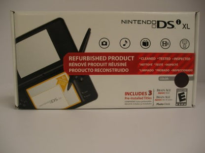 Nintendo DSi XL Handheld Console - Renewed - Midnight Blue Color