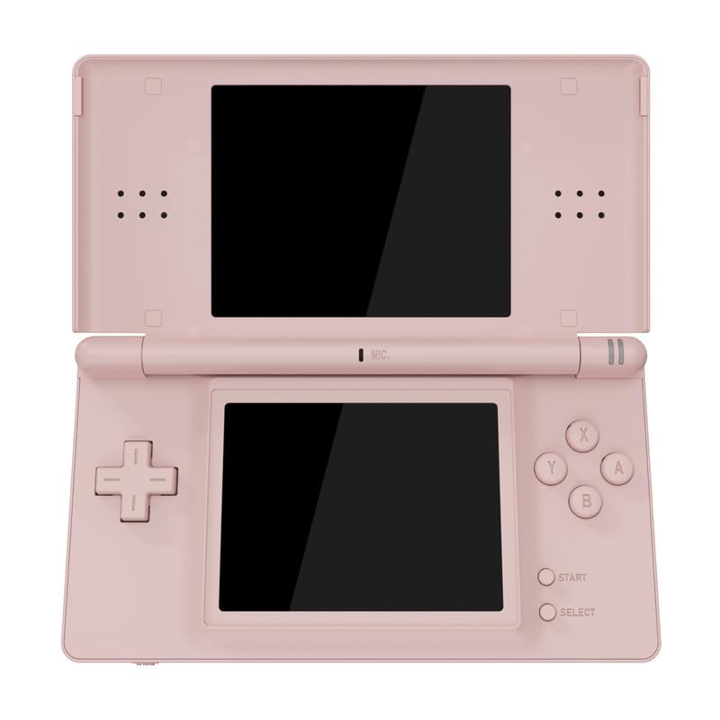 eXtremeRate Nintendo DS Lite Replacement Full Housing Shell Case - Cherry Blossoms Pink, Model DSLP3006-1, Includes Buttons & Screen Lens