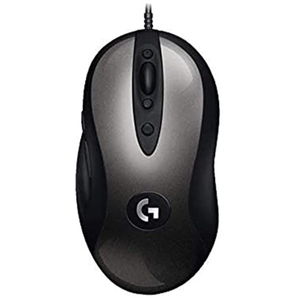 Logitech G MX518 Gaming Mouse Hero Sensor 16  000 Dpi Arm Processor 8 Programmable Buttons (European Packaging) - Black