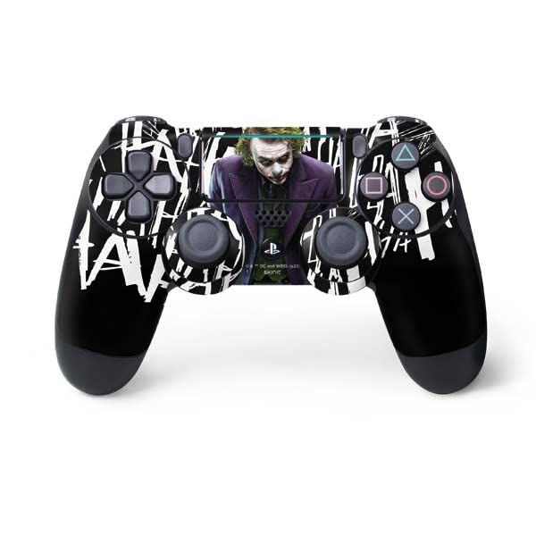 Skinit Decal Gaming Skin Compatible with PS4 Pro/Slim Controller - Officially Licensed The Dark Knight Joker Design