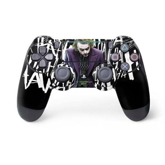 Skinit Decal Gaming Skin Compatible with PS4 Pro/Slim Controller - Officially Licensed The Dark Knight Joker Design