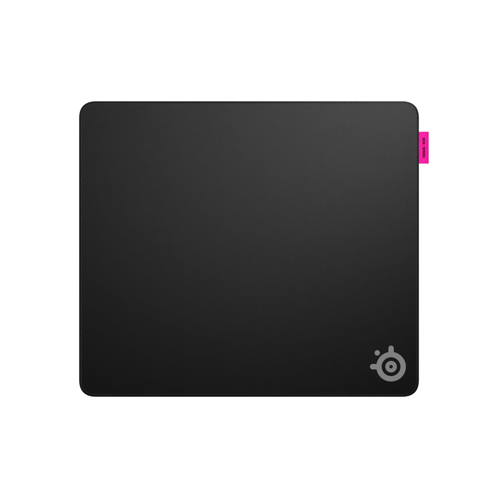 SteelSeries QcK L Performance Speed Gaming Mousepad - Extra Density for a Smooth Glide - Low-Profile Edge Stitching - Non-Slip Neoprene Rubber Base - 16.54 x 19.29 inch - FPS  MOBAs  RTS  MMO