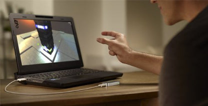 Leap Motion Controller - Gesture Motion Control for PC/MAC, 250 GB, Silver, Model 90-0002