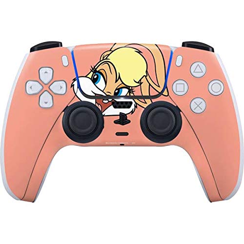 Skinit Decal Gaming Skin Compatible with PS5 Controller - Officially Licensed Looney Tunes Lola Bunny Zoomed in Design