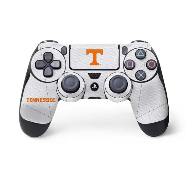 Skinit Decal Gaming Skin Compatible with PS4 Controller - Officially Licensed University of Tennessee White Jersey Design