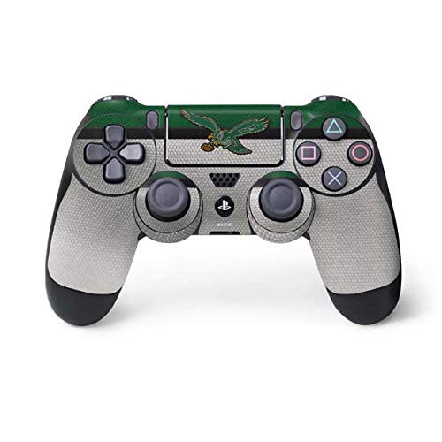 Skinit Decal Gaming Skin Compatible with PS4 Controller - Officially Licensed NFL Philadelphia Eagles Vintage Design
