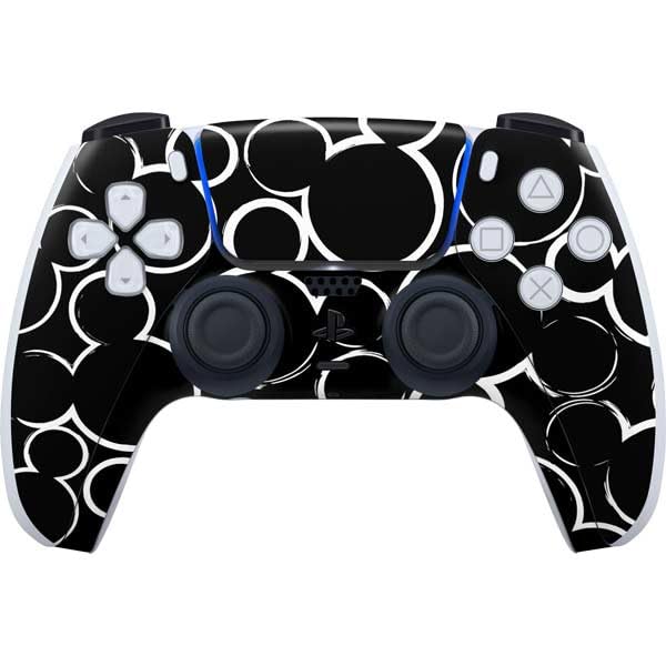 Skinit Decal Gaming Skin Compatible with PS5 Controller - Officially Licensed Disney Mickey Mouse Logo Pattern Design