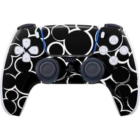Skinit Decal Gaming Skin Compatible with PS5 Controller - Officially Licensed Disney Mickey Mouse Logo Pattern Design