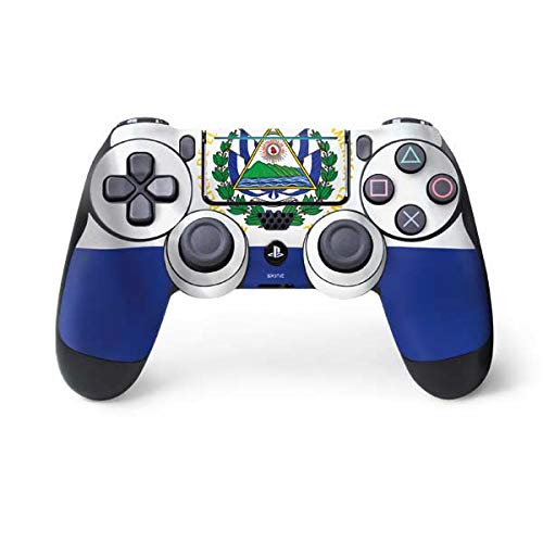 Skinit Decal Gaming Skin Compatible with PS4 Pro/Slim Controller - El Salvador Flag Design