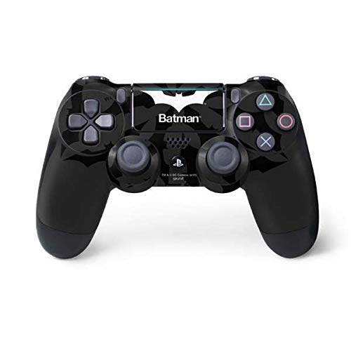 Skinit Decal Gaming Skin Compatible with PS4 Pro/Slim Controller - Officially Licensed DC Comics Batman Dark Knight Logo Design