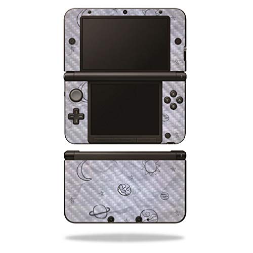 MightySkins Carbon Fiber Skin for Nintendo 3DS XL Original (2012-2014) - Kids Outer Space | Protective  Durable Textured Carbon Fiber Finish | Easy to Apply | Made in The USA