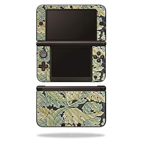 MightySkins Carbon Fiber Skin for Nintendo 3DS XL Original (2012-2014) - Acanthus | Protective  Durable Textured Carbon Fiber Finish | Easy to Apply  Remove  and Change Styles | Made in The USA
