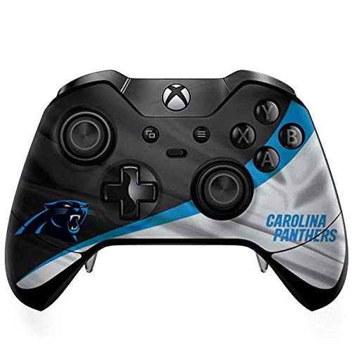 Skinit Decal Gaming Skin Compatible with Xbox One Elite Controller - Officially Licensed NFL Carolina Panthers Design