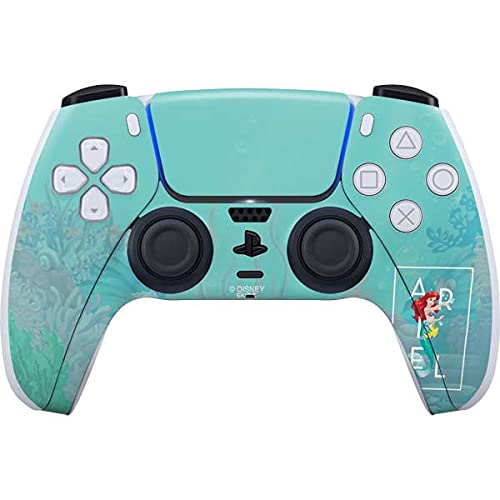 Skinit Decal Gaming Skin Compatible with PS5 Controller - Officially Licensed Disney Princess The Little Mermaid Design
