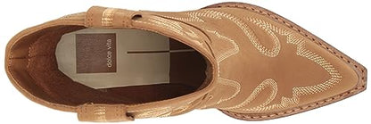 Dolce Vita RUNA Sneakers, Size 10, Whiskey Nubuck Leather, Stylish & Comfortable