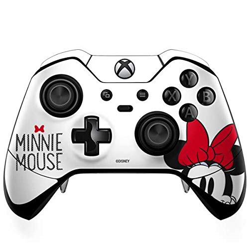 Skinit Decal Gaming Skin Compatible with Xbox One Elite Controller - Officially Licensed Disney Minnie Mouse Design