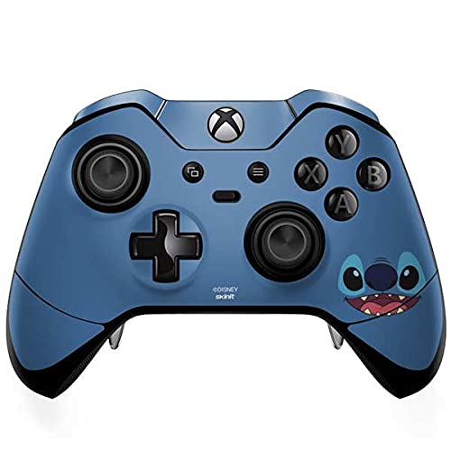 Skinit Decal Gaming Skin Compatible with Xbox One Elite Controller - Officially Licensed Disney Lilo and Stitch Close Design