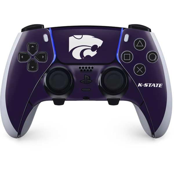 Skinit Decal Gaming Skin Compatible with PS5 DualSense Edge Pro Controller - Officially Licensed Kansas State University K-State Design