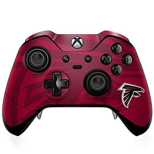 Skinit Decal Gaming Skin Compatible with Xbox One Elite Controller - Officially Licensed NFL Atlanta Falcons Double Vision Design