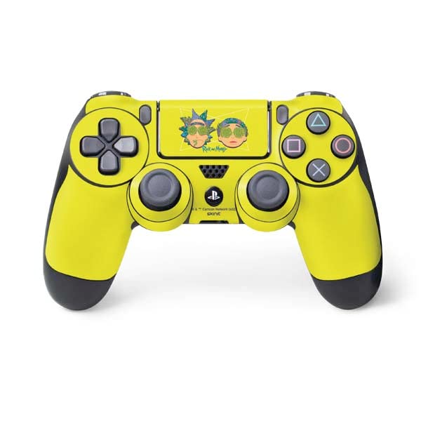 Skinit Decal Gaming Skin Compatible with PS4 Controller - Officially Licensed Adult Swim Rick and Morty Rick and Morty Portal Eyes Design