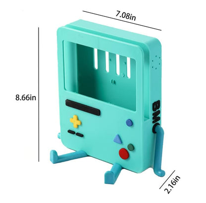 IRISFLY USB Portable Dock Playstand for Nintendo Switch OLED - Cute Blue Case Decor