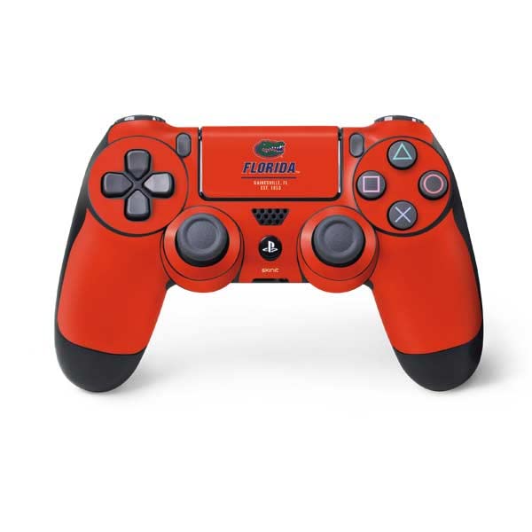 Skinit Decal Gaming Skin Compatible with PS4 Controller - Officially Licensed University of Florida Gainesville Est 1853 Design