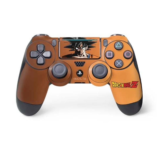 Skinit Decal Gaming Skin Compatible with PS4 Pro/Slim Controller - Officially Licensed Dragon Ball Z Goku Portrait Design