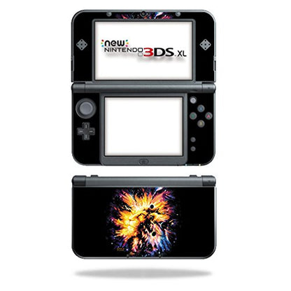 MIGHTY SKINS Nintendo 3DS XL Skin - Leo Galaxy Vinyl Decal, Durable & Easy Apply/Remove (Model NI3DSXL2)