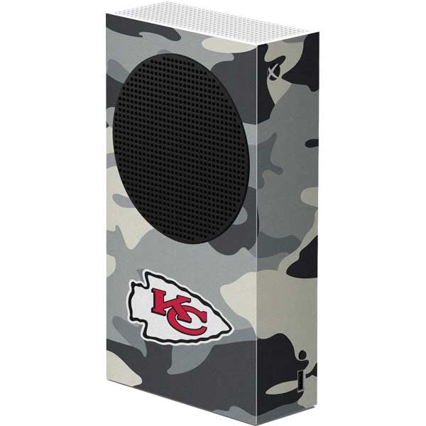 Skinit Decal Gaming Skin Compatible with Xbox Series S Console - Officially Licensed NFL Kansas City leaders Camo Design