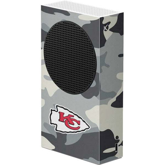 Skinit Decal Gaming Skin Compatible with Xbox Series S Console - Officially Licensed NFL Kansas City leaders Camo Design