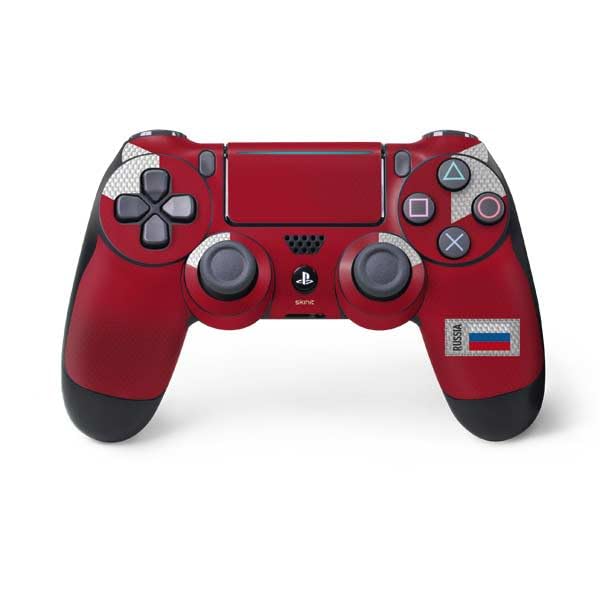 Skinit Decal Gaming Skin Compatible with PS4 Pro/Slim Controller - Russia Soccer Flag Design