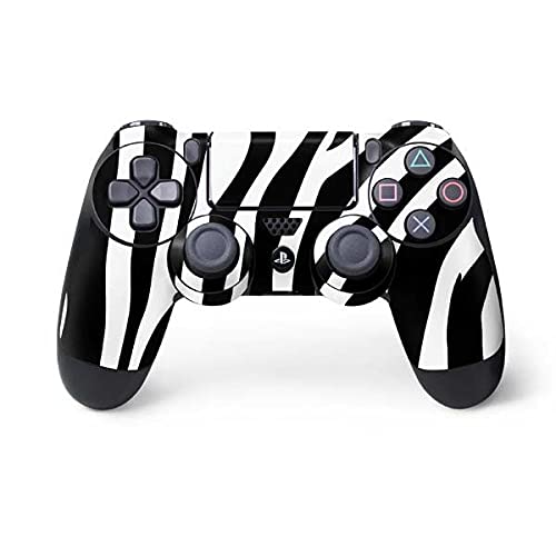 Skinit Decal Gaming Skin Compatible with PS4 Controller - Zebra Print Design