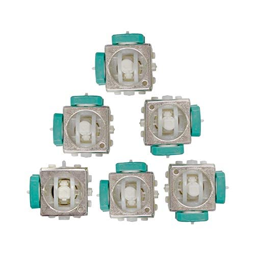OSTENT Analog Joystick Stick Switch Replacement for Nintendo GameCube NGC Controller - Pack of 6