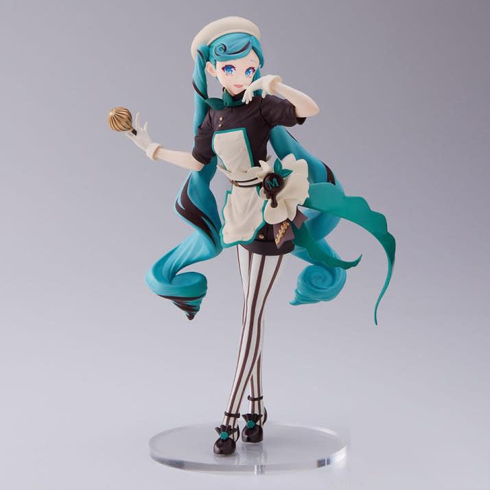 SEGA Hatsune Miku Luminasta Series Figure - 8.3 Inch - Teal & Dark Chocolate Brown - Model 230081