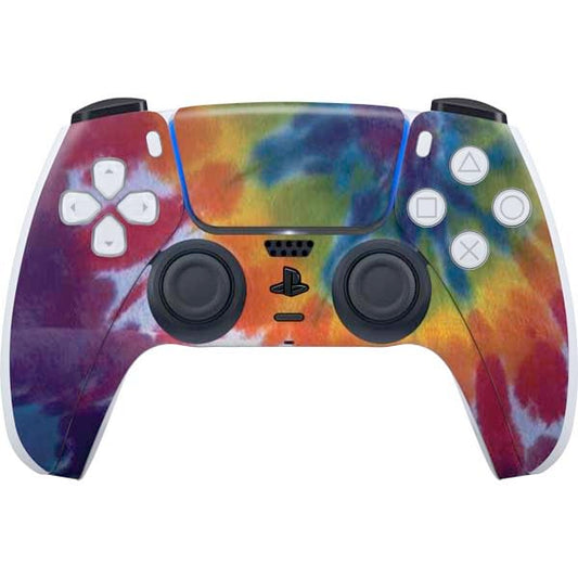 Skinit Decal Gaming Skin Compatible with PS5 Controller - Tie Dye Tie Dye Design