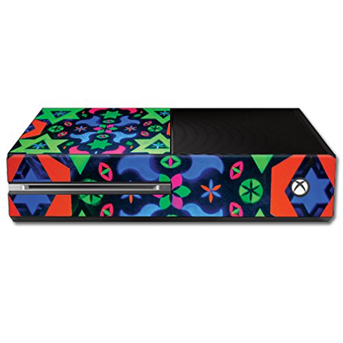 MightySkins Skin Compatible with Microsoft Xbox One - Geometric Rave | Protective, Durable, and Unique Vinyl Decal wrap Cover | 