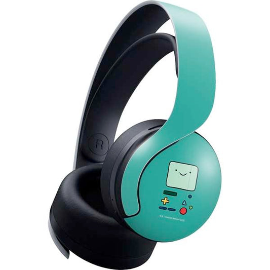 Skinit Decal Gaming Skin Compatible with Pulse 3D Wireless Headset for PS5 - Officially Licensed Adult Swim Adventure Time BMO Design