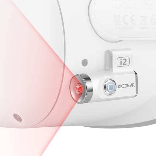 KKCOBVR I2 Indoor Infrared Light for Meta Quest 2 & PSVR2 - Enhances Vision in Dark, Anti No-Light Disturbance