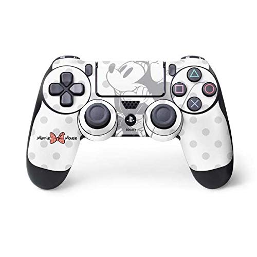 Skinit Decal Gaming Skin Compatible with PS4 Controller - Officially Licensed Disney Minnie Mouse Daydream Design