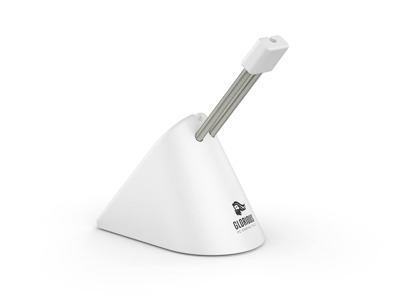 Glorious Gaming Mouse Bungee - Flexible Cable Management - Rubber - White - Model G-MB-WHITE