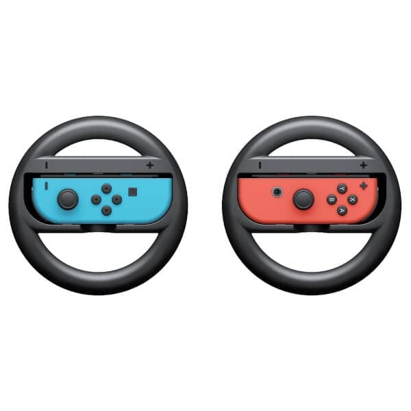 Nintendo Switch Joy-Con Wheel Accessory Pair - Black - Model 0045496430634