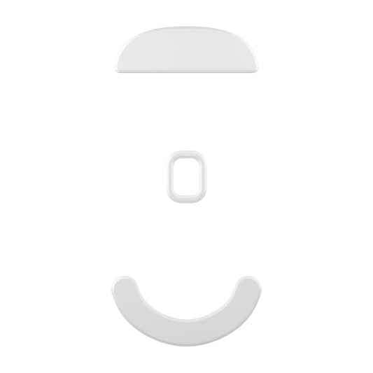 Pulsar Gaming Gears - PTFE Mouse Feet for X2 & X2 Mini Wireless Mice fine Skate - White  Thick Type (0.8mm)
