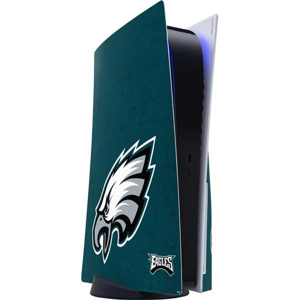 Skinit Decal Gaming Skin Compatible with PS5 Console - Officially Licensed NFL Philadelphia Eagles Distressed Design